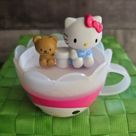 2017 Sanrio Hello Kitty Tea Set McDonald's Toy My Melody Cup Teapot Gift - Picture 6 of 9
